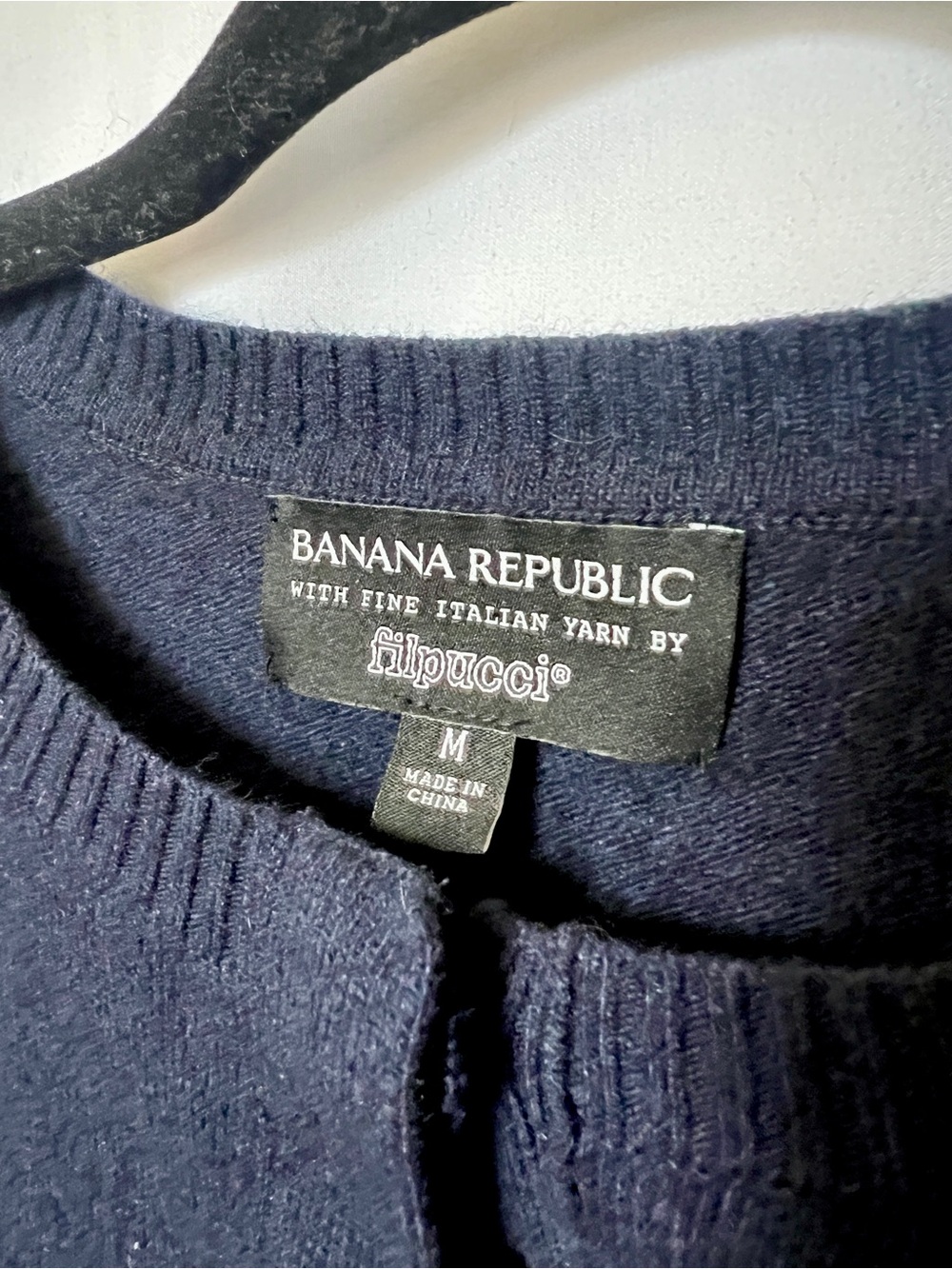 Banana Republic Navy Crewneck Sweater